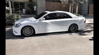 😱 Toyota Crown 182 с левым рулем и двигателем от Lexus ISF V8 5.0