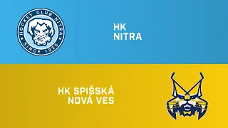 4. zápas finále play-off Nitra – Spišská Nová Ves 2:1 pp (HIGHLIGHTY)