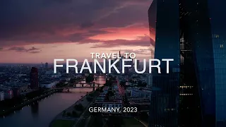 Frankfurt Germany in 4K Ultra HD 60 FPS by Drone
