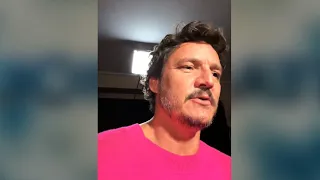 Pedro Pascal TUWOMT Tiktok LIVE (April 10 2022)