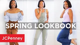 Spring 2020 Lookbook + Try On Haul with Alisha Williams | JCPenney