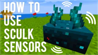 How to use Sculk Sensors in Minecraft 1.17 Caves & Cliffs Update (Simple Guide)