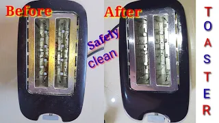 How To Clean Your Dirty Toaster || Deep Cleaning Toaster With Tips || It's My Own Idea