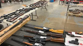 GUNS,AMMO,KNIVES,HOLSTERS, AT SPARKS AUCTION