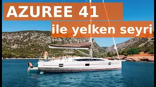 Azuree 41 İle Sert Havada Yelken Seyri