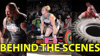 BEHIND THE SCENES- UK'S STRONGEST WOMAN AND UK'S STRONGEST MAN ELIMINATOR 2022 - DONCASTER, ENGLAND
