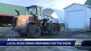Road crews prepare for snow in Greater Cincinnati