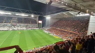 Les Corons, chanté par le stade Bollaert-Delelis (RCL-MHSC 20/04/2022)