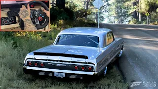 CHEVROLET - 409 - 1964 | Forza Horizon 5 | Logitech g29 gameplay #forzahorizon5 #steeringwheel