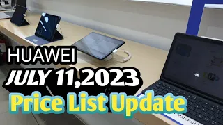 Huawei Matepad 10 SE,MatePad t10,MatePad Pro11,MatePad11 July11,2023 Prices Update