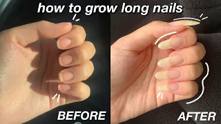 HOW TO GROW LONG NAILS *tips for healthy & strong nails* | Ep. 3 💅🏻