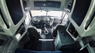 A day in a life of an American OTR Trucker + Freightliner classic xl interior tour. Trucker vlog 60