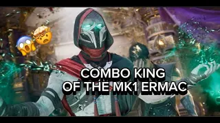 MK1 ERMAC COMBOS  NEVER END FROM BEGINNER TO ADVANCED MADNESS  🔥 🔥 🔥 🤯 #mortalkombat1
