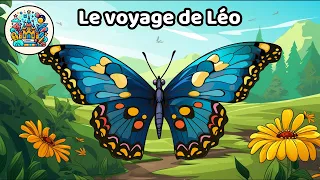 🦋 Le fabuleux voyage de Léo le papillon : aventure et merveilles de la nature 🐝 🐸