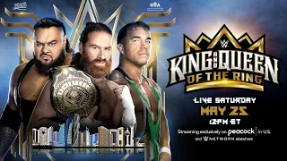 WWE 2K24: Sami Zayn vs. Chad Gable vs. Bronson Reed | King & Queen Of The Ring 2024