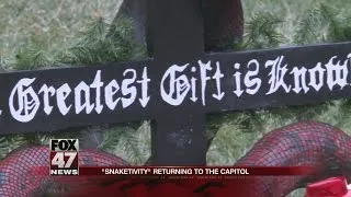 Satanic Temple responds to nativity scene with "Snaketivity"