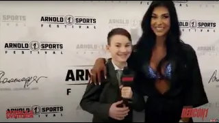 Lauralie Chapados Interview At The 2023 Arnold Expo
