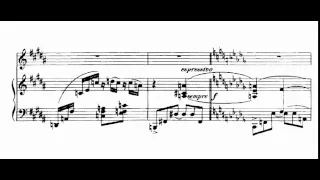 6.- Avant que tu ne t'en ailles (La Bonne Chanson Op. 61 - Fauré) Score Animation