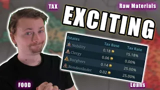 Food, Taxes and Goods System Coming in EU5 - EXCITING