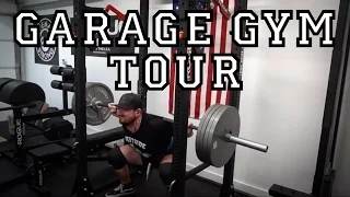 ONE CAR GARAGE GYM TOUR