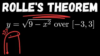 Why the Rolle's theorem.