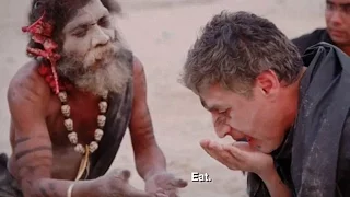 CNN presenter Reza Aslan sparks backlash after he eats HUMAN BRAIN while filming with Hindu cannibal