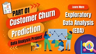 Customer Churn Prediction Data Analysis Project Part 01| Exploratory Data Analysis (EDA)
