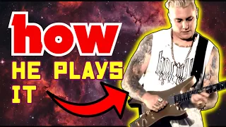 Avenged Sevenfold NOBODY live Guitar Solo analysis