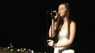 Anastasia singing Leonard Cohen's Hallelijah