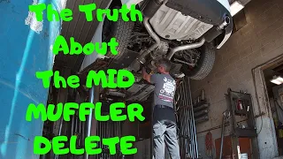 The Truth About The Mid Muffler Delete #subscribe