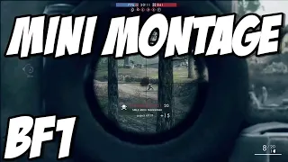 Battlefield 1  Sniper Montage