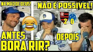 BORA RIR? HOJE VAI! "NÃO AGUENTO MAIS!" REAÇÃO CRUZEIRO 0x2 FLAMENGO REACT