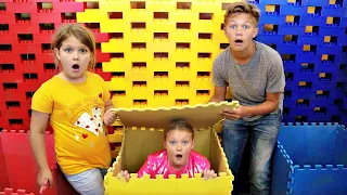 ESCAPING the BOX FORT! Box Fort Escape Room Finale