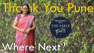 Thank you Pune | Where's next??  Wedtree @Saree Trails!!!