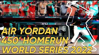 YORDAN ALVAREZ 450' HOMERUN Game 6 WS 2022