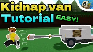 EASY Kidnap Van Tutorial (Build A Boat For Treasure)