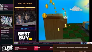 Mort the Chicken en 21:27 (Any%) [SGDQ19]
