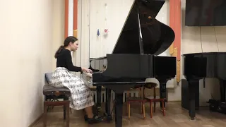 Моцарт Соната №2 F dur 1 часть Плотникова Анастасия 12 лет