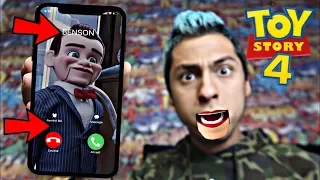 CALLING BENSON FROM TOY STORY 4 *OMG BENSON DUMMY TURNED ME INTO A DUMMY*