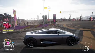 Forza Horizon 5 Gameplay - Top Speed 2002 Koenigsegg CC8S | Fastest Car