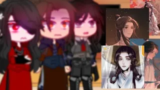 TGCF react to Xie lian // Реакция Благословение небожителей на Се Ляня !ЧИТ. ОПИСАНИЕ.!