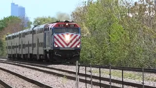 Metra 128 West in Chicago, IL 5/8/21