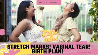 Stretch Marks? | Birth Plans? | Delivery Fears? | Let's TALK Pregnancy with Minisha Bhattarai