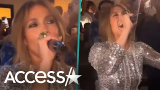 Jennifer Lopez Belts Big Hits In SURPRISE Karaoke At Italy Restaurant