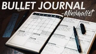 Minimalist's EFFICIENT Bullet Journal // 13ft Scamp Trailer