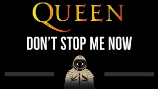 Queen • Don't Stop Me Now (CC) (Remastered Video) 🎤 [Karaoke] [Instrumental Lyrics]