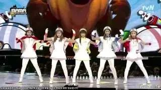 13 11 22 크레용팝Crayonpop  MAMA 2013 빠빠빠 일비스 콜라보cut의 사본