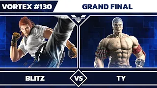 [Vortex #130] BLITZ (Hwoarang) [L] vs PAR | Ty (Bryan) - Grand Final - TEKKEN 8