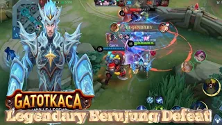 LEGENDARY BERUJUNG DEFEAT | GATOTKACA FULL DAMAGE..