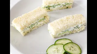 The Best English Tea Cucumber Sandwiches